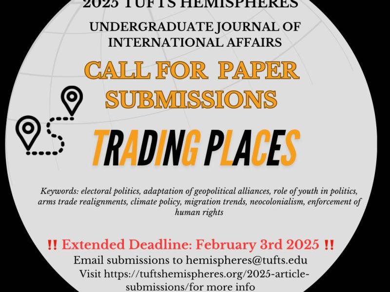 February 3: EXTENDED Deadline for 2025 Journal Submissions!